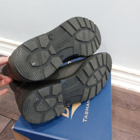 Blundstone 500 Elastic Sided V Cut Boots Stout Brown - Picture 6 of 10